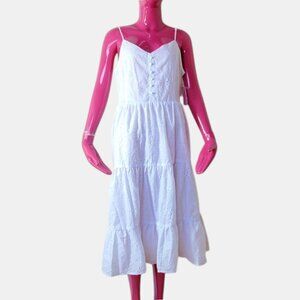 RILEY & RAE GIGI SMOCKED MIDI DRESS NWT SIZE 12